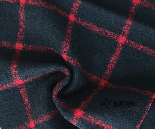 Wool Nylon Blend Fabric For Coat