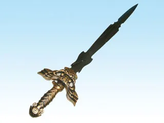 Bronze-Colored Sword Toy