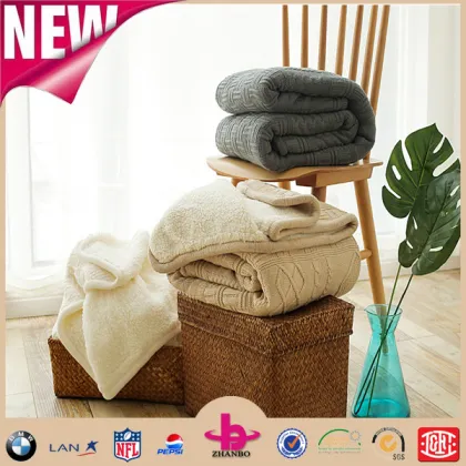 Eco-friendly soft feel 100% polyester mexican blanket