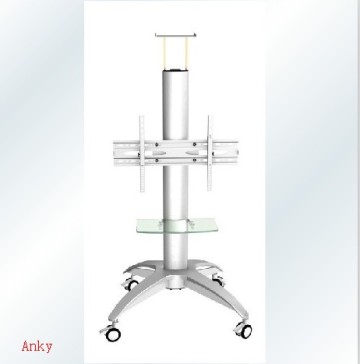 tv rack with rotation cam holder and glass salver