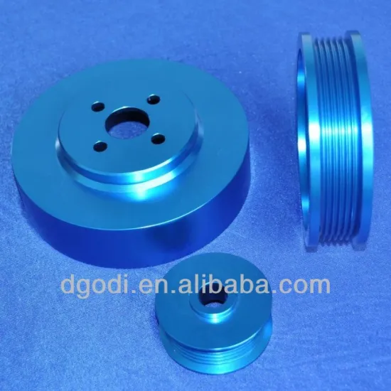 cnc machining small aluminum pulley wheel