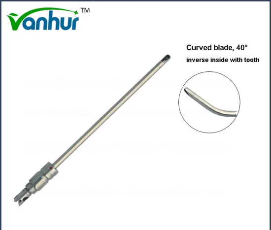 Arthroscopic Pump Planer Curved Blade