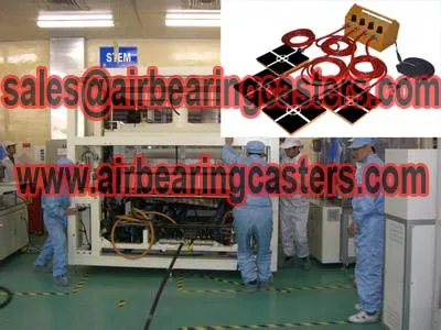 Air bearing casters equipment can be customized as demand