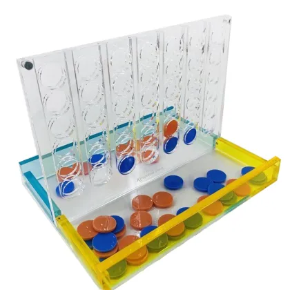 High Quality Acrylic Connect 4 Yard Game Chess Board - Factory Wholesale