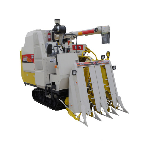Half-Feed Rice Wheat Harvester for Paddy Fields in Bangladesh