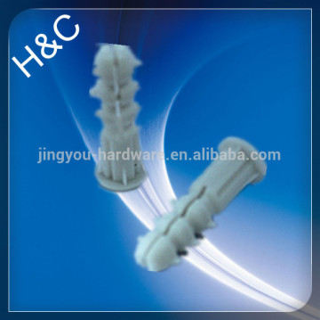 split ribbed PE plug