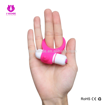 High quality spike silicone cock ring to inspire couple sex