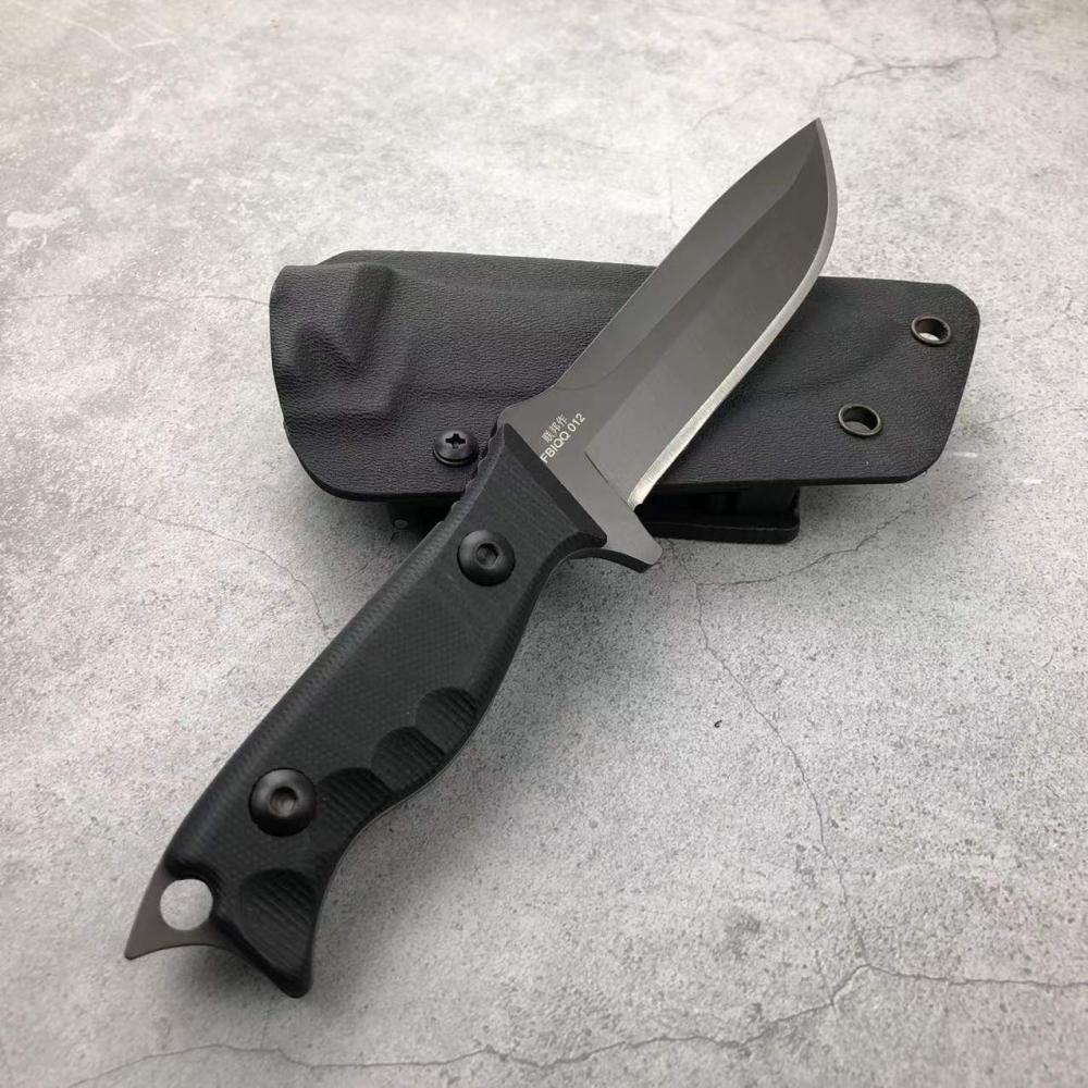 Hunting Knife With Kydex Sheath 7