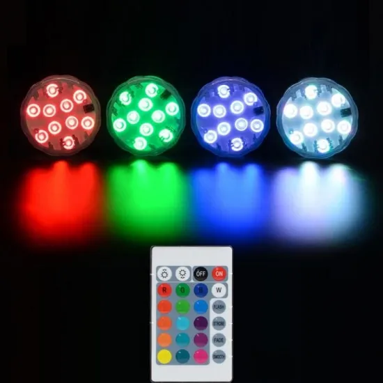 IP68 LED Pool Light - Aquarium Fish Tank Diving Waterproof RGB Remote Control