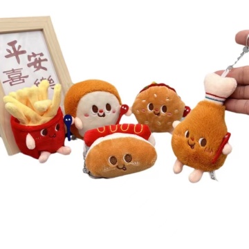 Claw Machine Plush Toys & Anime Figure Keychains: Stuffed Animals, Dolls, and Food Items