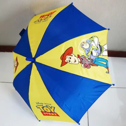 Full color printed buzz lightyear cartoon boys umbrella