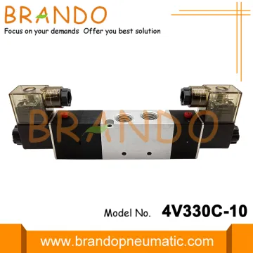 3/8'' Pneumatic Air Solenoid Valve AirTAC Type 4V330C-10