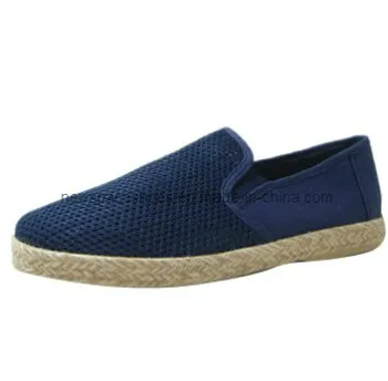 Men's Leisure Shoe with TPR Sole and Fabric Uppe
