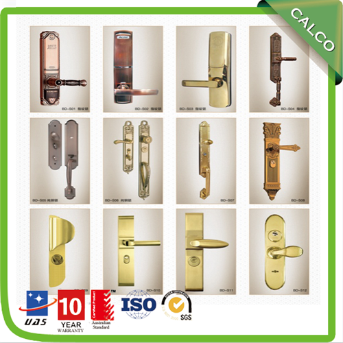 Luxury entry copper brass door