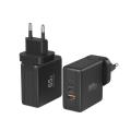 Productos electrónicos GaN Cargador 65W 3 Puertos USB C Cargo rápido 4.0 PD Cargador de viaje de carga rápida