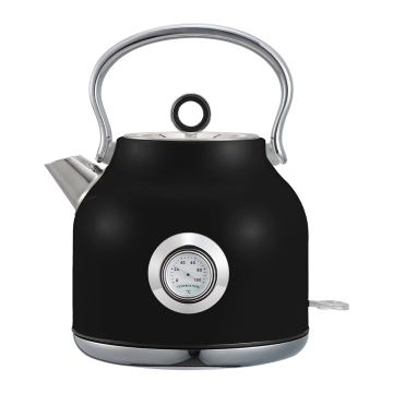 Hot Sale Stainless Steel 1.7L Retro Style Electric Kettle