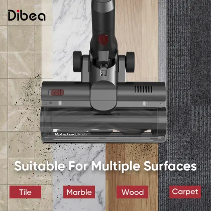 Dibea Wireless Battery Silent Vacuum Cleaner