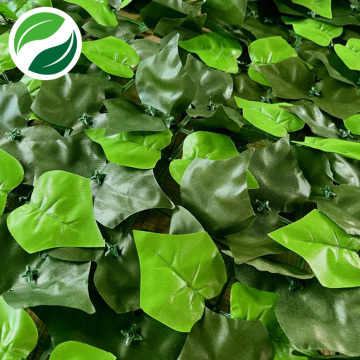 Mixed with fake melon leaves decoration