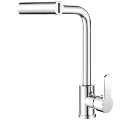 Feiyu Waterfall Faucet: Kitchen Hot and Cold Four-Mode Rotating Faucet