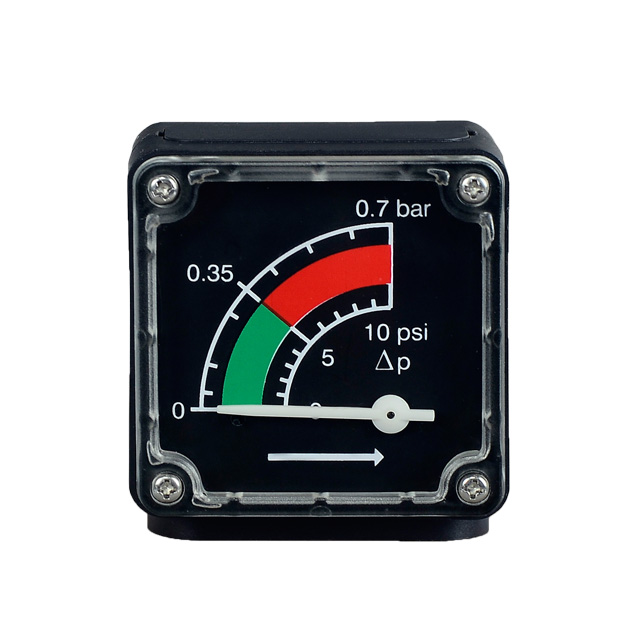 Hoch präziser Differential -Manometer -Manometer -Messgerät