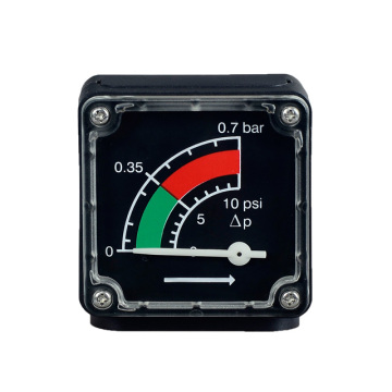 Medidor de manómetro de medidor de presión diferencial alto preciso