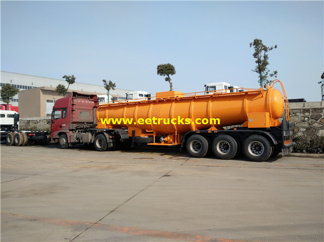 Sulfuric Acid Road Tanker Trailers