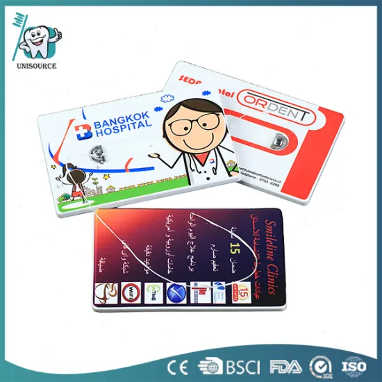 OEM Promotional Dental Floss In Credit Card Size