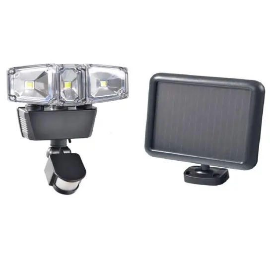IP44 hot sale high power solar led flood light with 1300lm