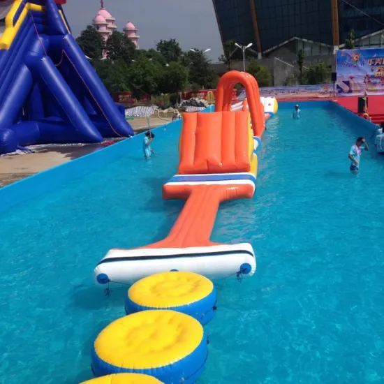 Custom Design Inflatable Floating Waterpark Equipment for Outdoor Water Sports Parks