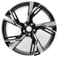 19 AUDI RS6 STYLE RIMS BLACK MACHINED WHEELS