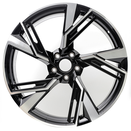 19 INCH AUDI RS6 STYLE RIMS 19 AUDI RS6 STYLE RIMS BLACK MACHINED WHEELS Manufactory