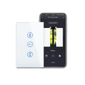 Bingoelec US AUスタイルスマートWiFiタッチカーテンローラーシャッターウォールスイッチとGoogle Homeの互換性