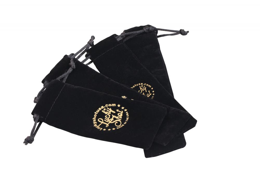 Velvet Pen bag Pouch with Printing