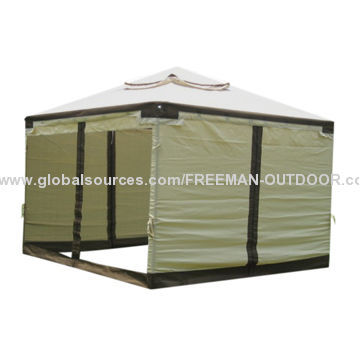 3x3m outdoor sun shelter tent with removable sidewalls