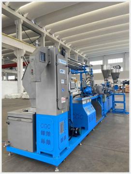 66. Conical Twin Screw Compounding Plastic Extruder