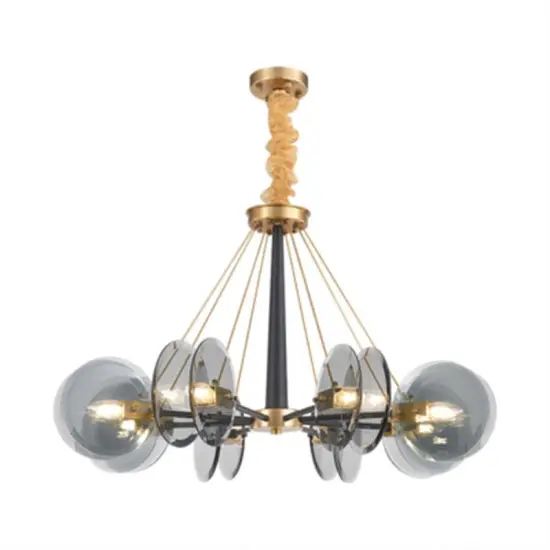 INSHINE Grey Bulb Hanging Pendant Light