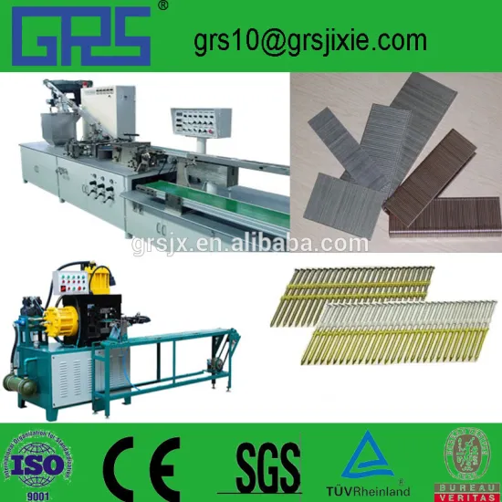 plastic strip nails machinery/plant