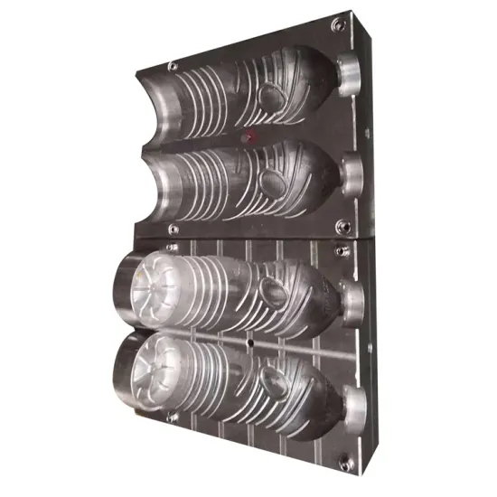 Wholesale Steel Plastic Bottle Blowing Mould 2 Cavities