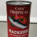 Casa Tropical Conservas De Pescado De Caballa En Tomate Caliente