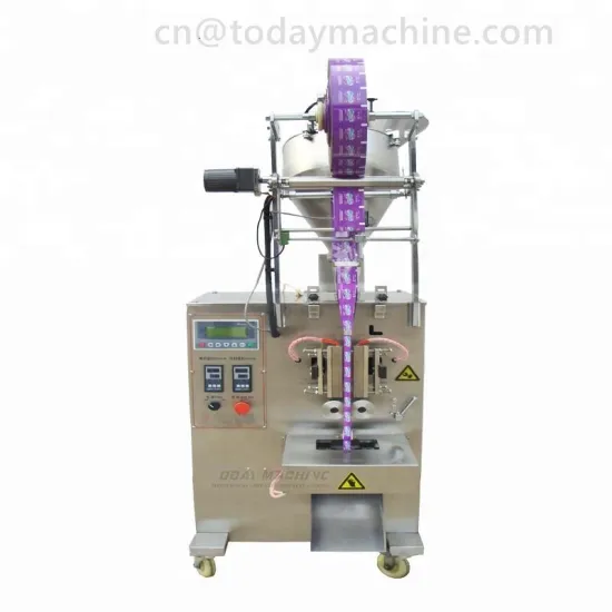 CE Certified Auto Nitrogen air filling shrimp chips Puffed Snacks packing machine