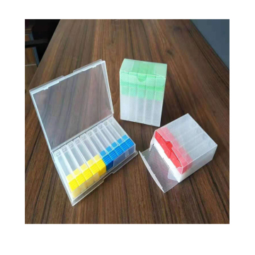 Affordable Plastic Tool Box for Solid Carbide End Mills and Drills - Tubular Design