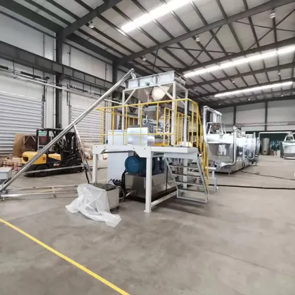 Bugles Onion Ring Snack Processing Line: 2D 3D Fried Snack Pellet Production Equipment