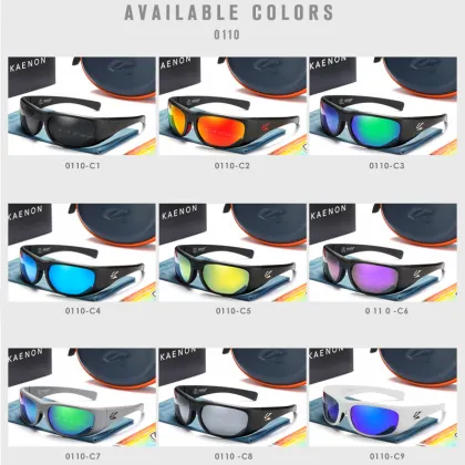KAENON KN0110 Polarized Sunglasses - Men's Outdoor Sports Eyewear