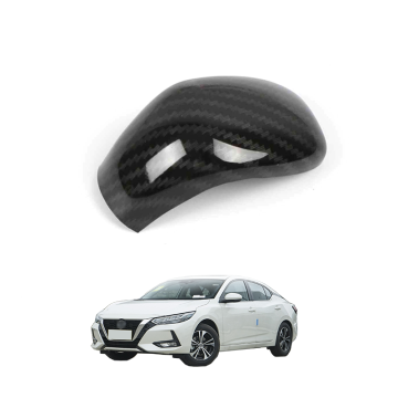 Nissan Sentra/Sylphy 2020-2024 용 OEM 탄소 섬유 기어 시프트 노브