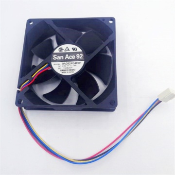 9A0924G4D01 24VDC 4.56W 3900RPM 92x92x25mm DC Axial Fan - ในสต็อก