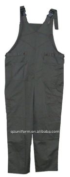 grey 100%cotton flame retardant jumpsuit workwear SL918
