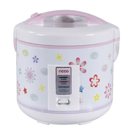 Purple Stainless Steel Electric Rice Cooker