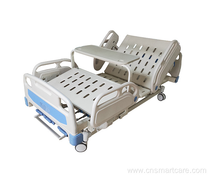 Manual three function hospital bed