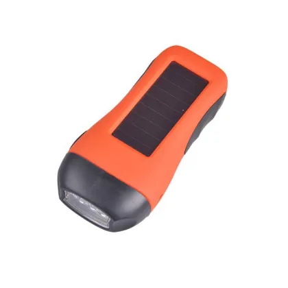 TP-PH007 Dynamo Solar Power Light 3LED Flashlight