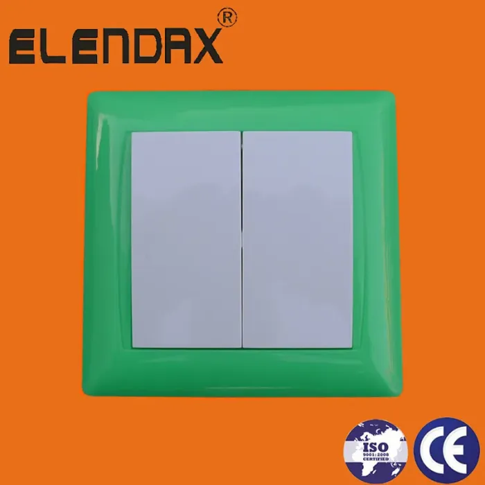 Sakelar Dinding Listrik Flush Mounted Gaya Jerman (F6001)